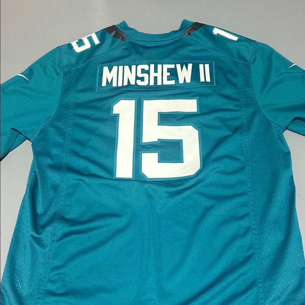NFL Official Jacksonville Jaguars Gardner Minshew II Nike Game Player Jersey - Picture 7 of 9